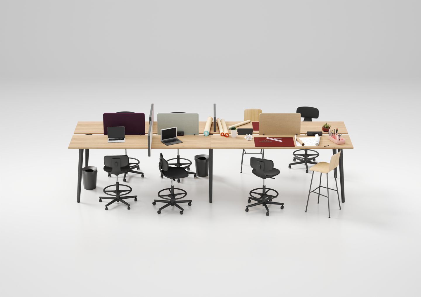 Rookie High Bürodrehstuhl Vitra