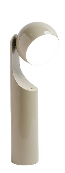 Beige Mono Portable Reading Lamp Akkuleuchte von house of home, moderne Tischleuchte.