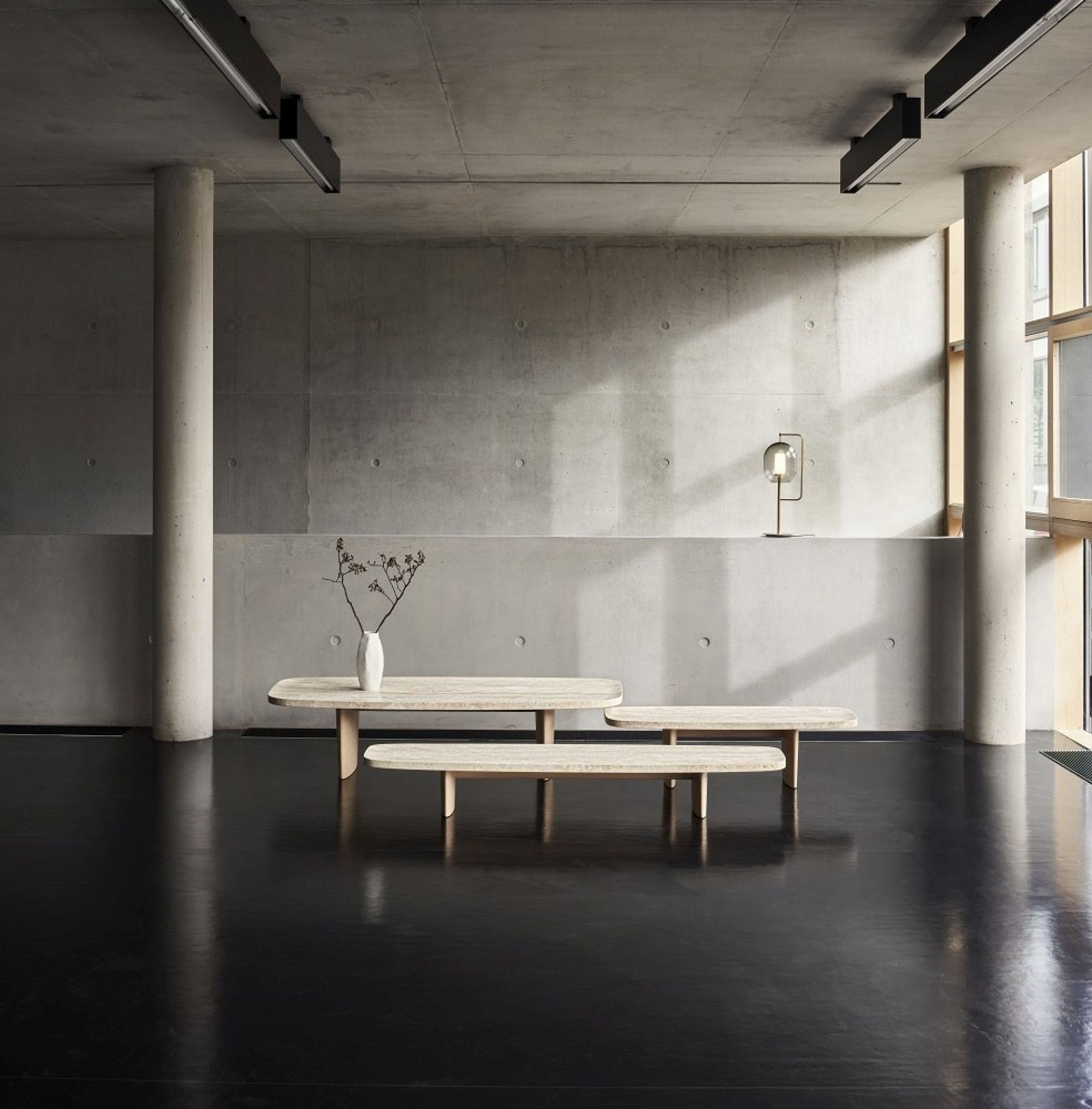 Matéria Long table Beistelltisch Classicon