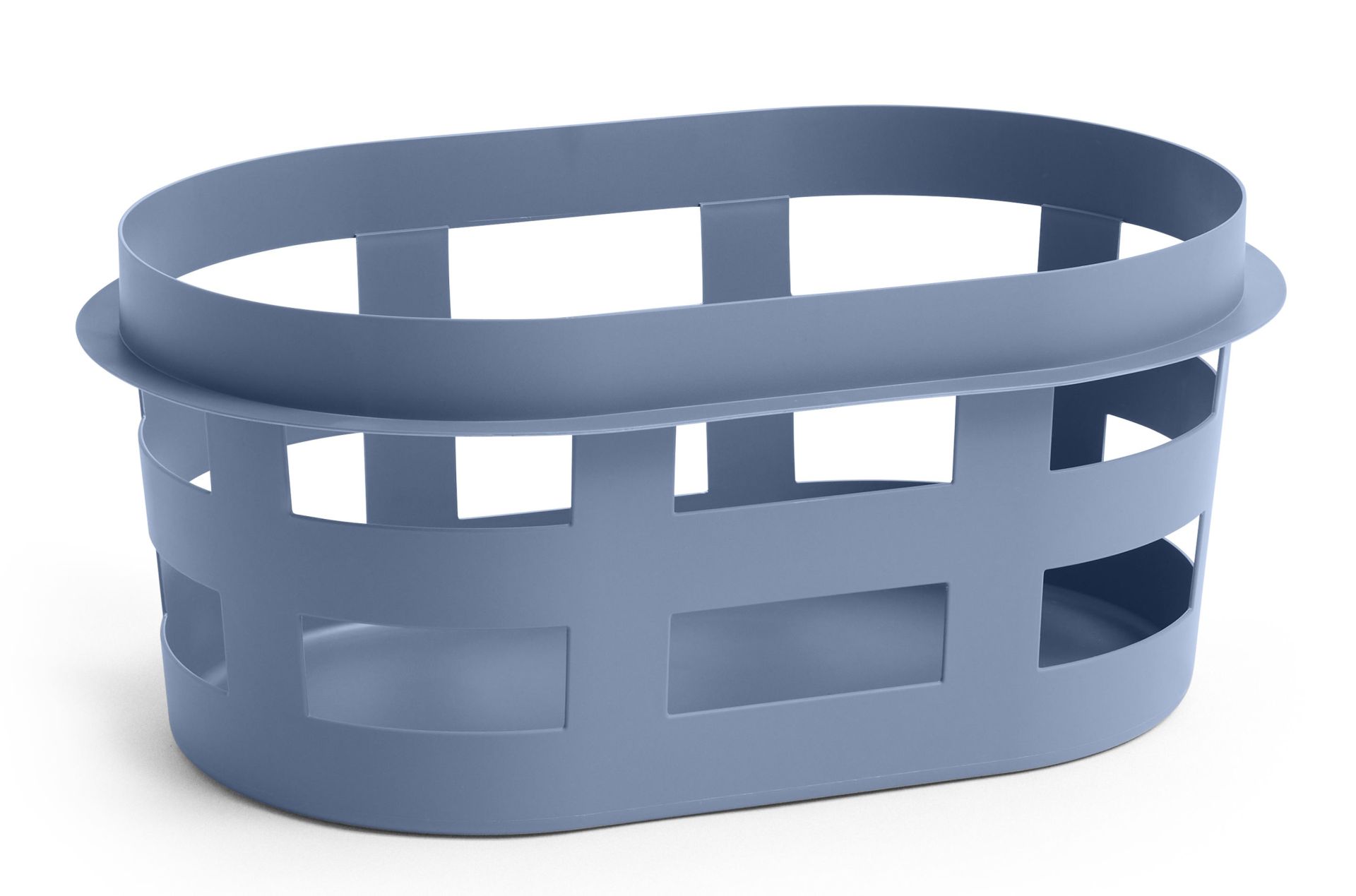 Laundry Basket Wäschekorb S RECYCLED Hay Blau