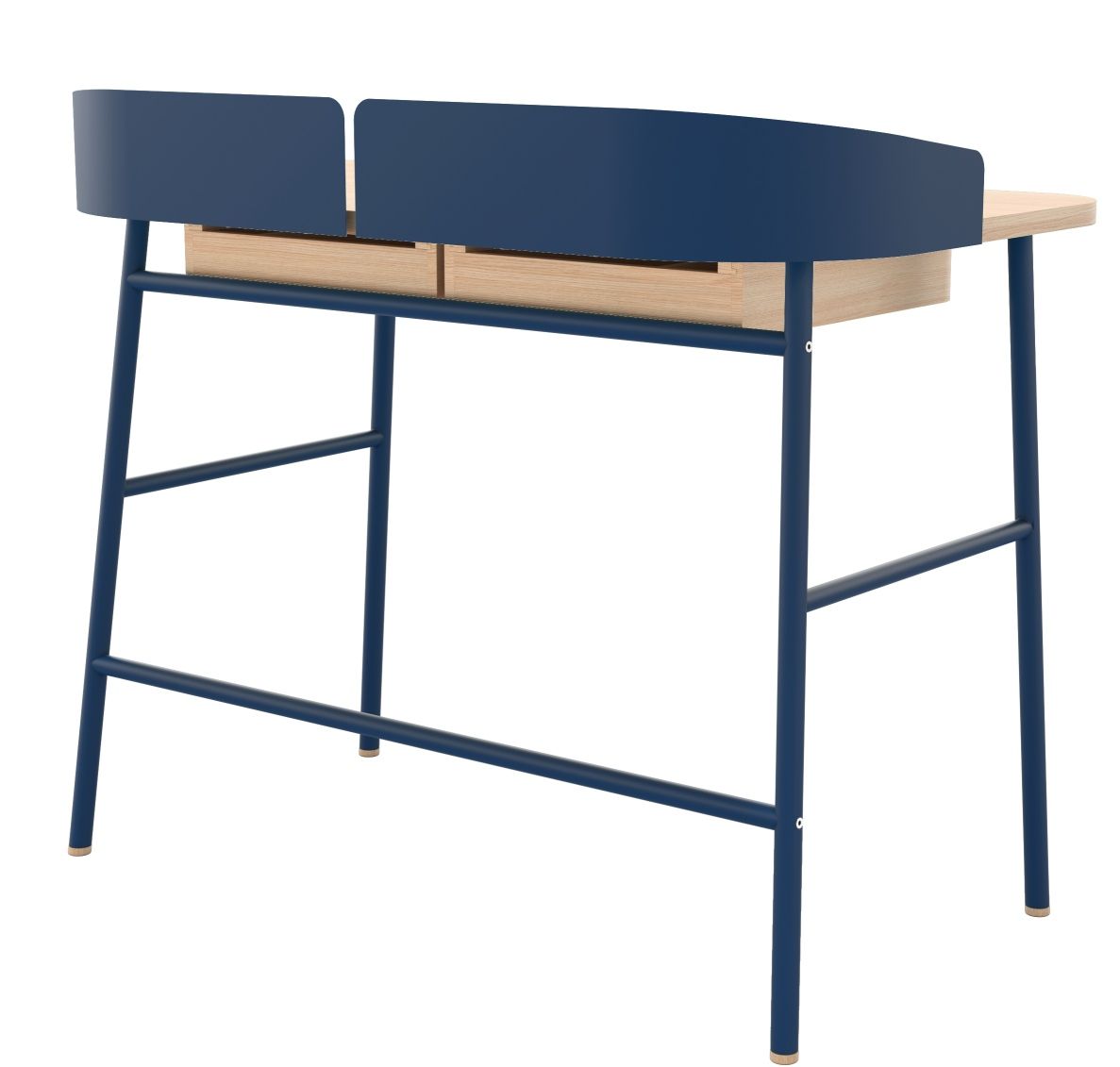 Victor Schreibtisch Hartô Blau matt