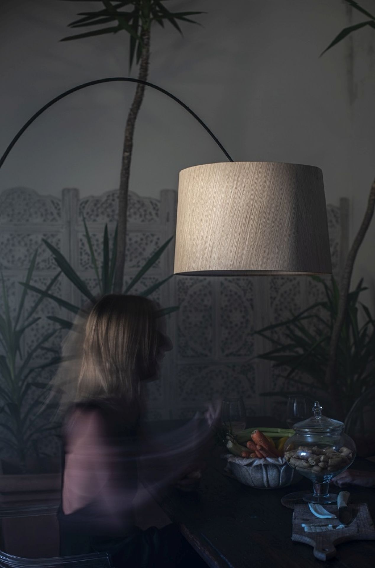 Twiggy Wood LED Stehleuchte Foscarini