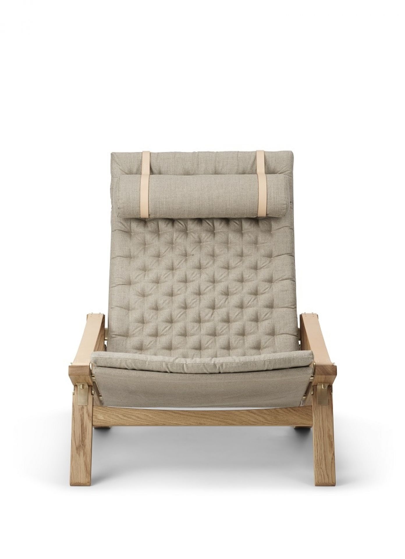 FK10 Plico Chair Sessel von Carl Hansen & Søn in Weißöl, bequemer Lounge Sessel.