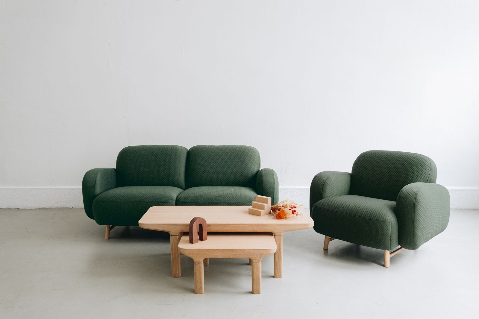 Auguste Sofa 2-Sitzer Hartô