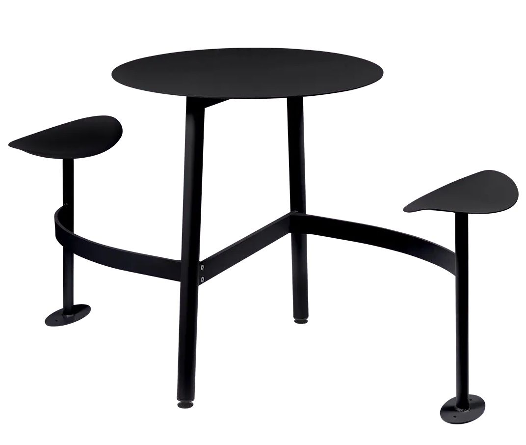 Bolder 2-Sitzer-Tisch mit Sitzflächen Outdoor Fermob