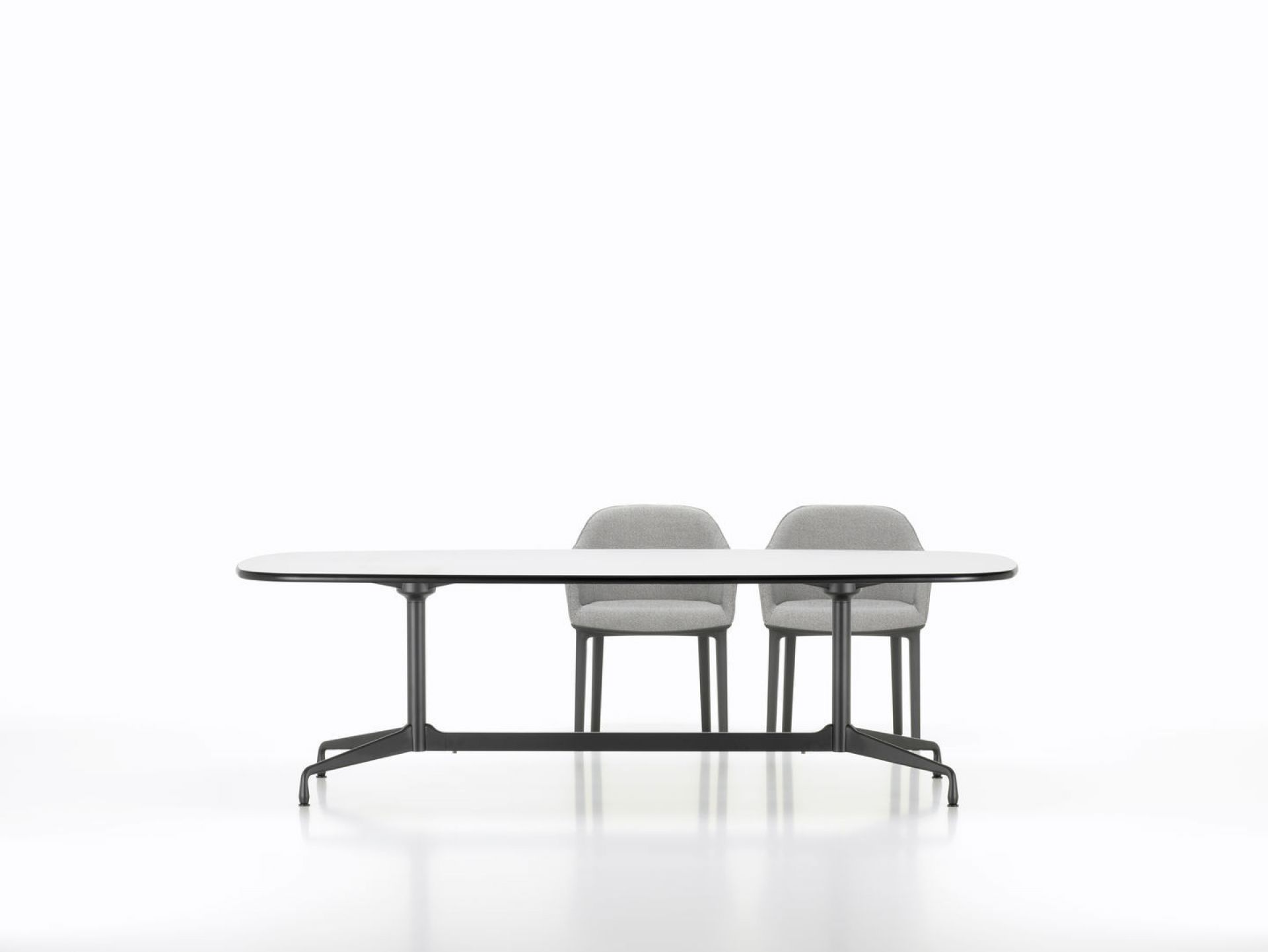 Eames Segmented Table Dining Esstisch Bootsform 220 cm Vitra