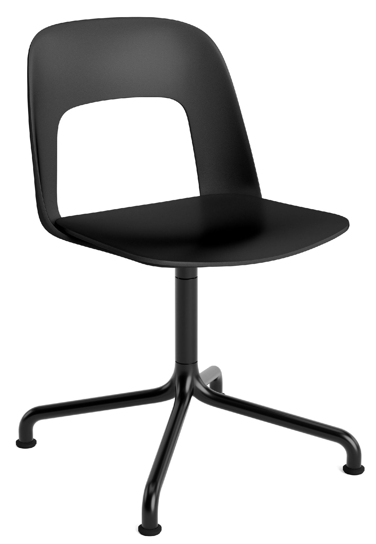 Layout Side Chair 151 4-Stern Drehstuhl Hay
