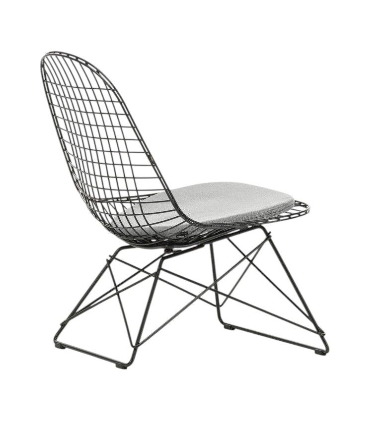 LKR-5 Wire Chair Stuhl mit Sitzkissen Vitra