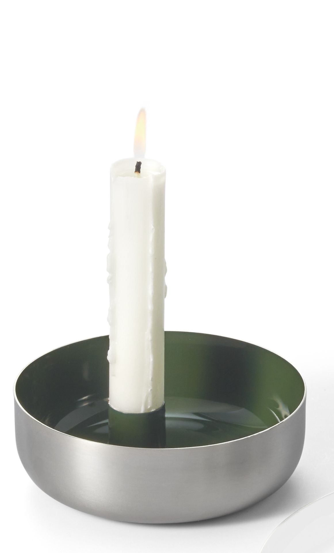 Biel 1er Kerzenschale Stahl Philippi