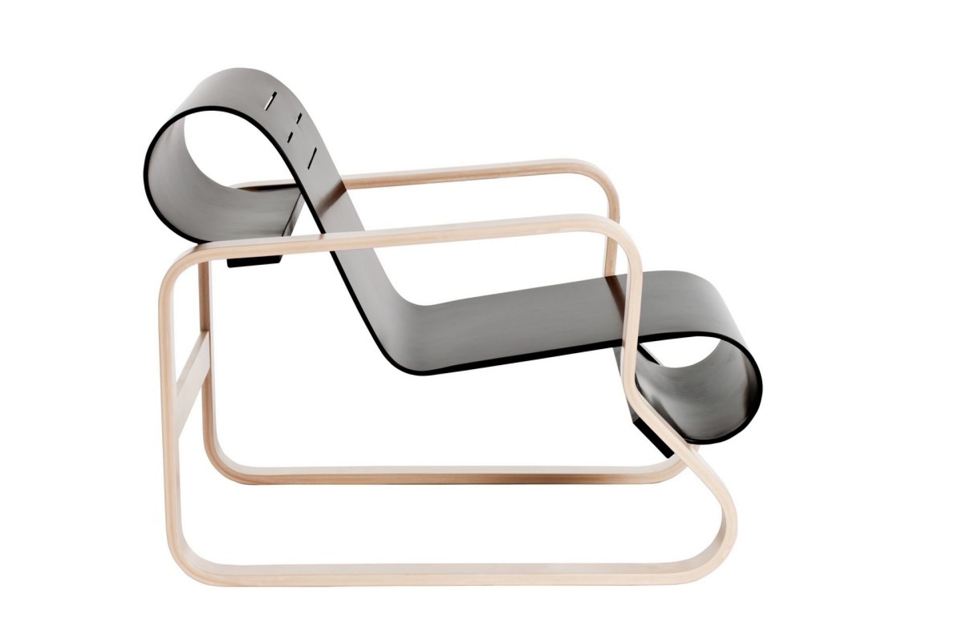 Paimio Sessel von Artek, Designklassiker aus gebogenem Holz, skandinavisches Möbeldesign, moderner Sessel für Wohnzimmer.