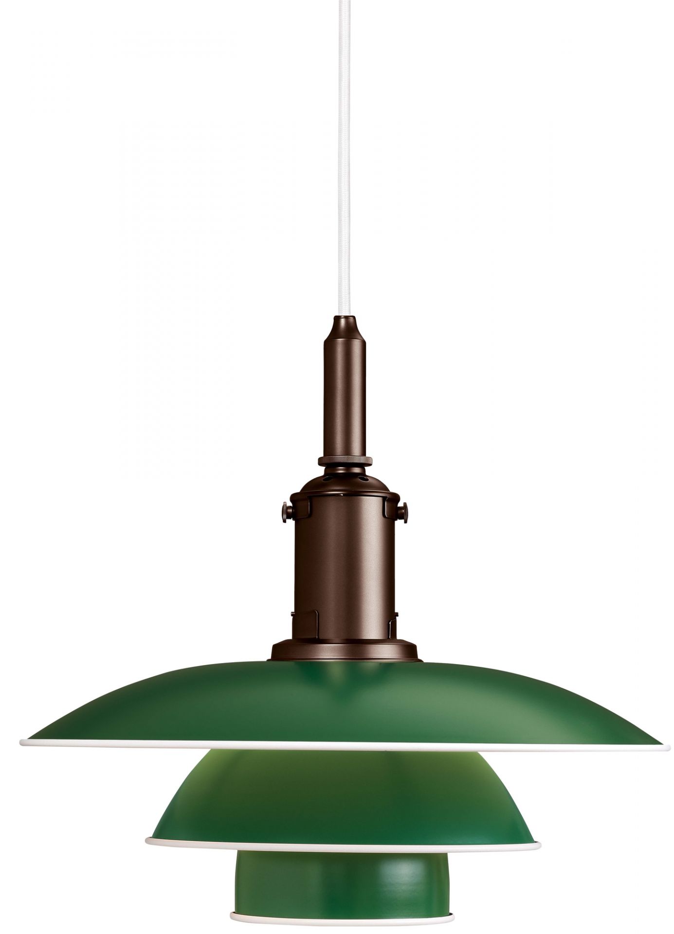 Grüne PH 3 1/2-3 Hängeleuchte von Louis Poulsen: Design Lampe für stilvolle Beleuchtung.