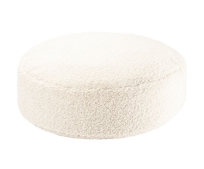 Kinder Ottomann Fußstütze Cremeweiß Wigiwama