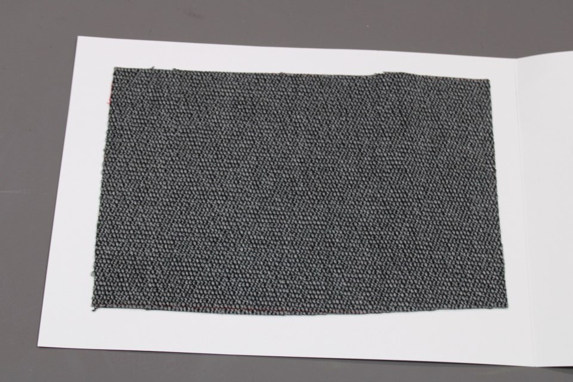 Stoffmusterkarte Gruppe 91 Cor 