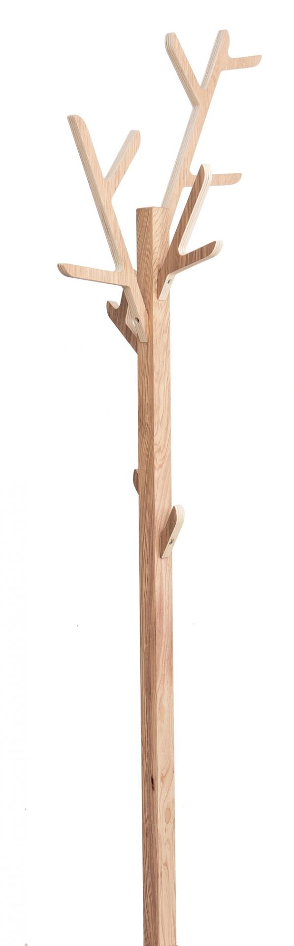 Ambroise Garderobenständer aus Eiche natur von Hartô, moderner Kleiderständer aus Holz.