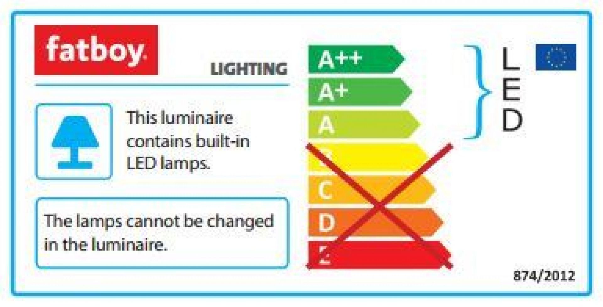 Bolleke Outdoorleuchte Fatboy EINZELSTÜCK