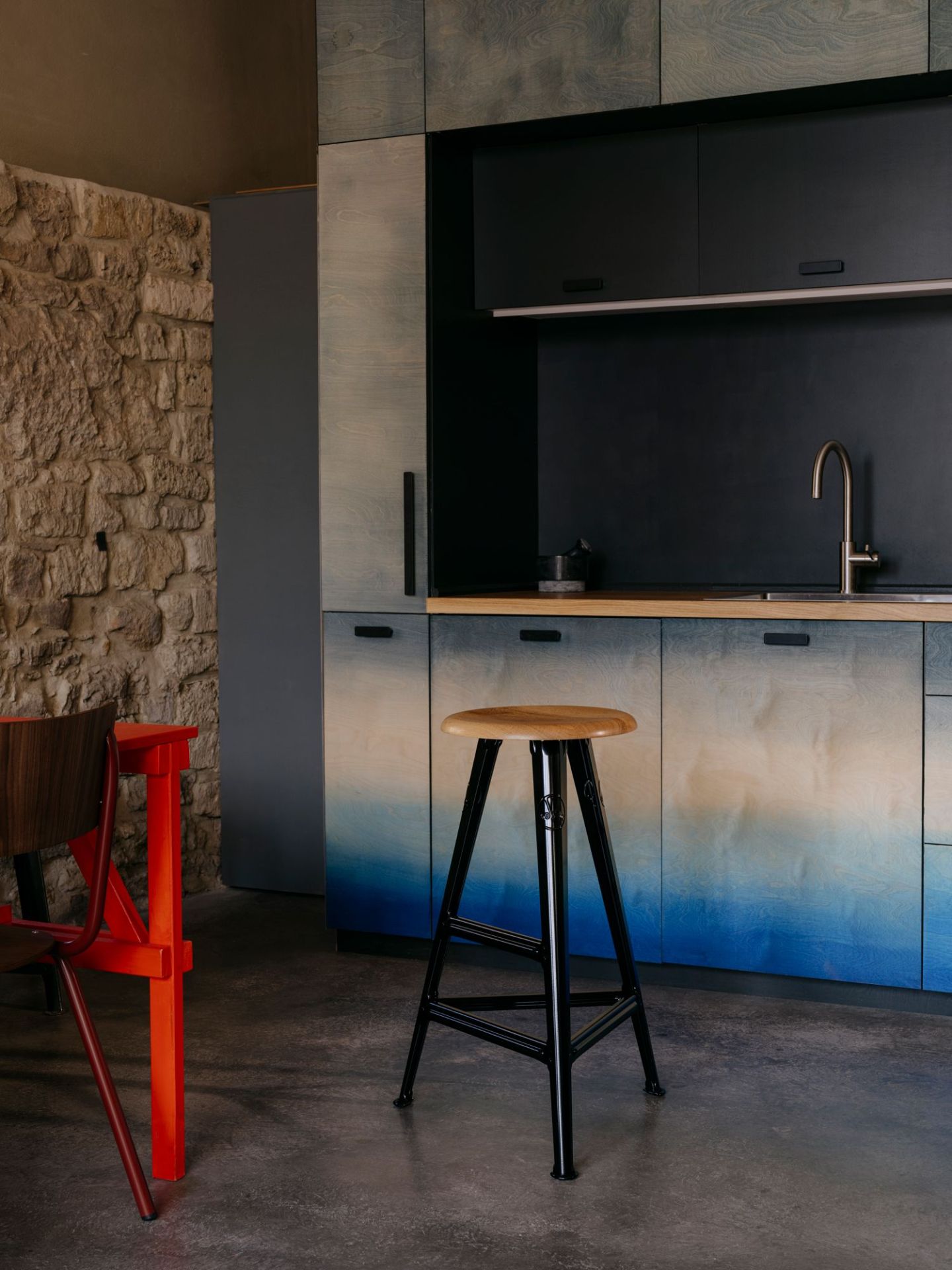 Schemel - Model I 75 cm Barhocker Rowac 