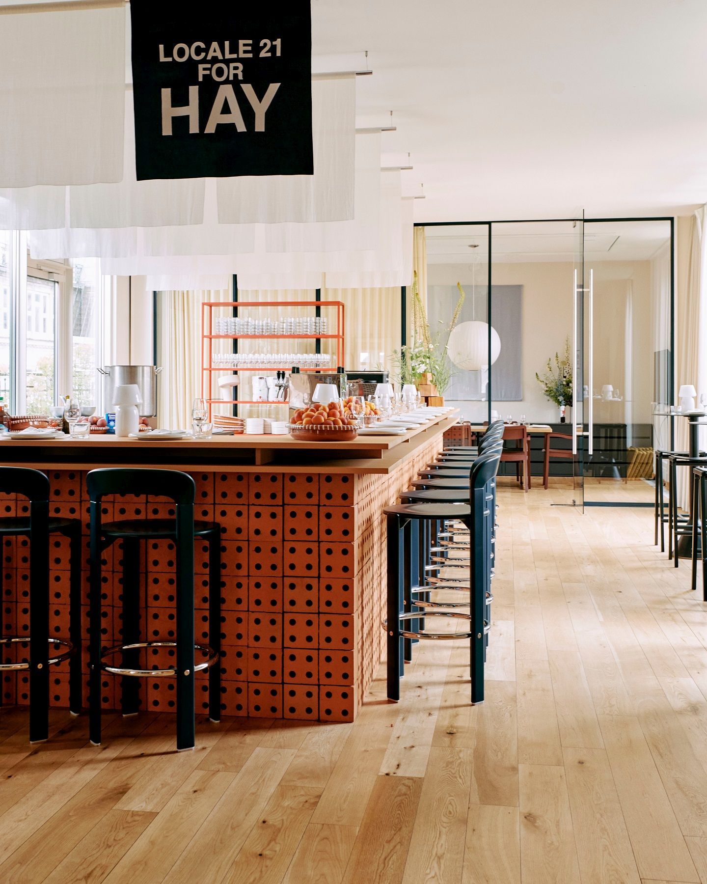 Rey Barstool Barhocker H97cm Hay