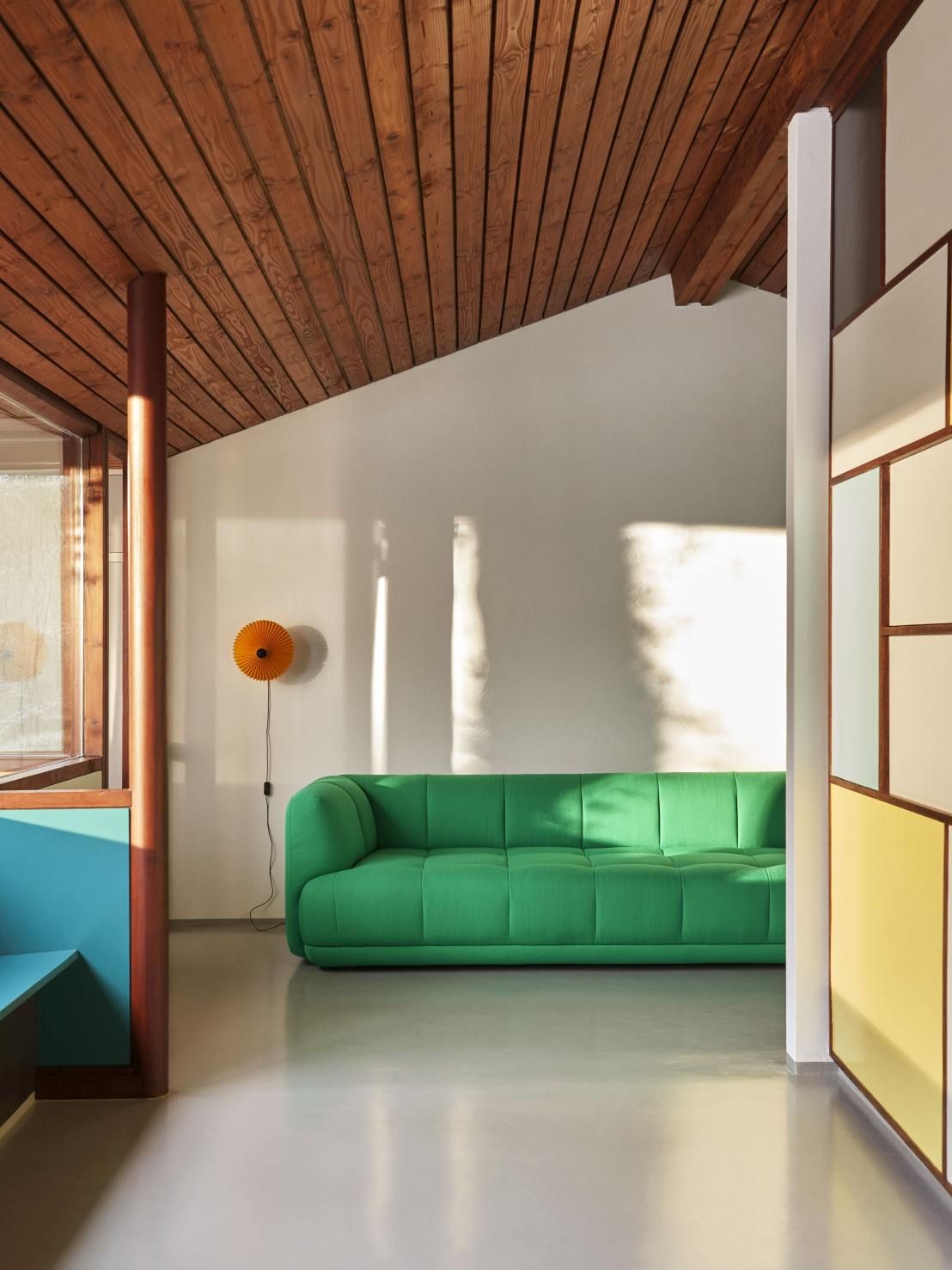 Quilton 3 Seater Sofa 3-Sitzer Hay