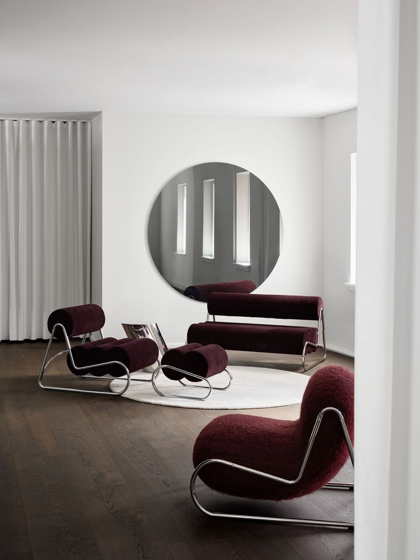 Fave Sofa 2-Sitzer Gestell schwarz Norr11