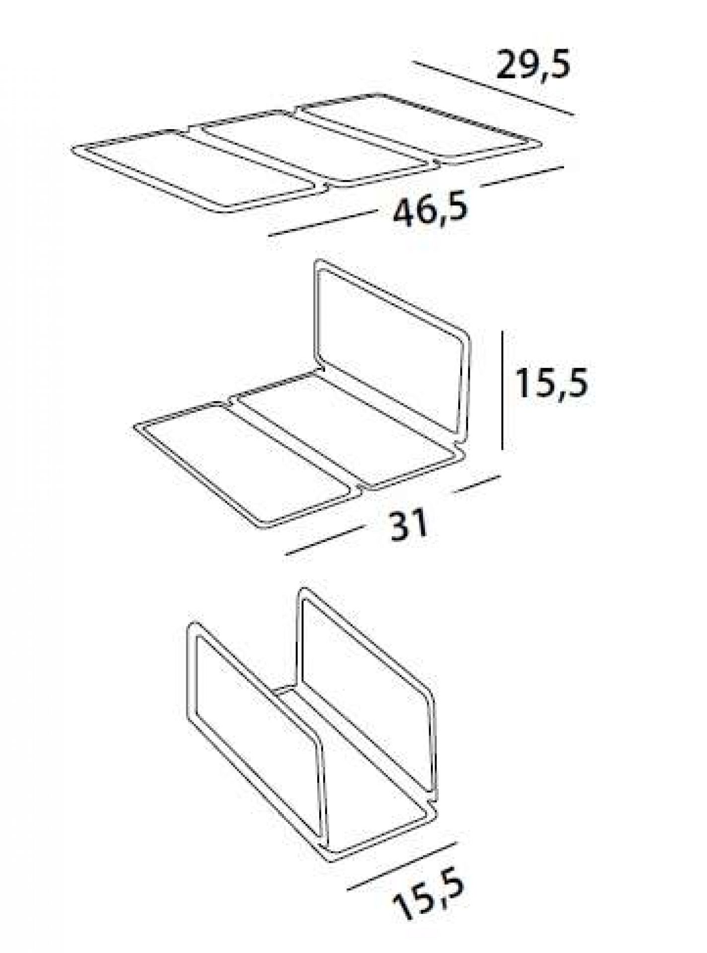 Network Bücherregal Casamania Horm
