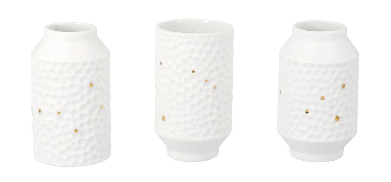 Sternenbilder Minivasen 3-er Set Räder