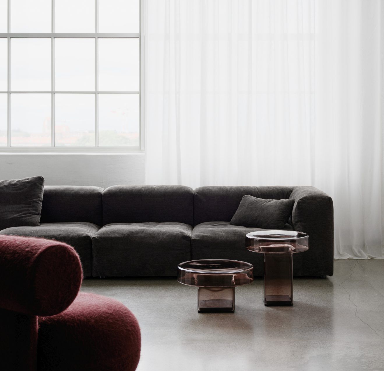 Hippo Lounge Chair Sessel Vollgepolstert NORR11