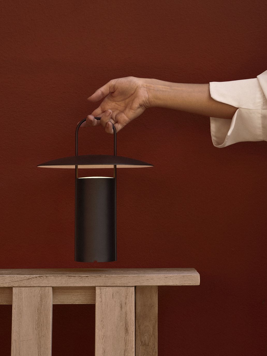 Ray Akkuleuchte Schwarz Audo Copenhagen