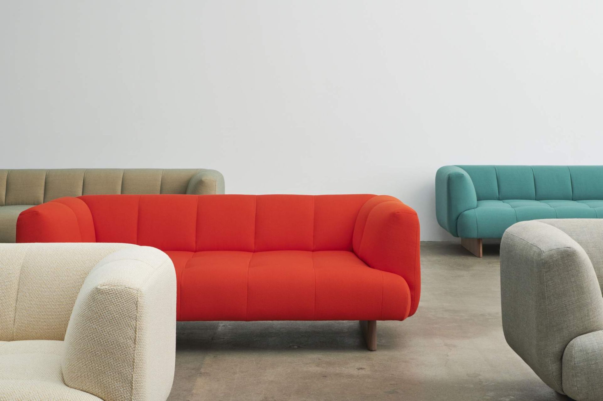 Quilton Lift Sofa 2-Sitzer Hay