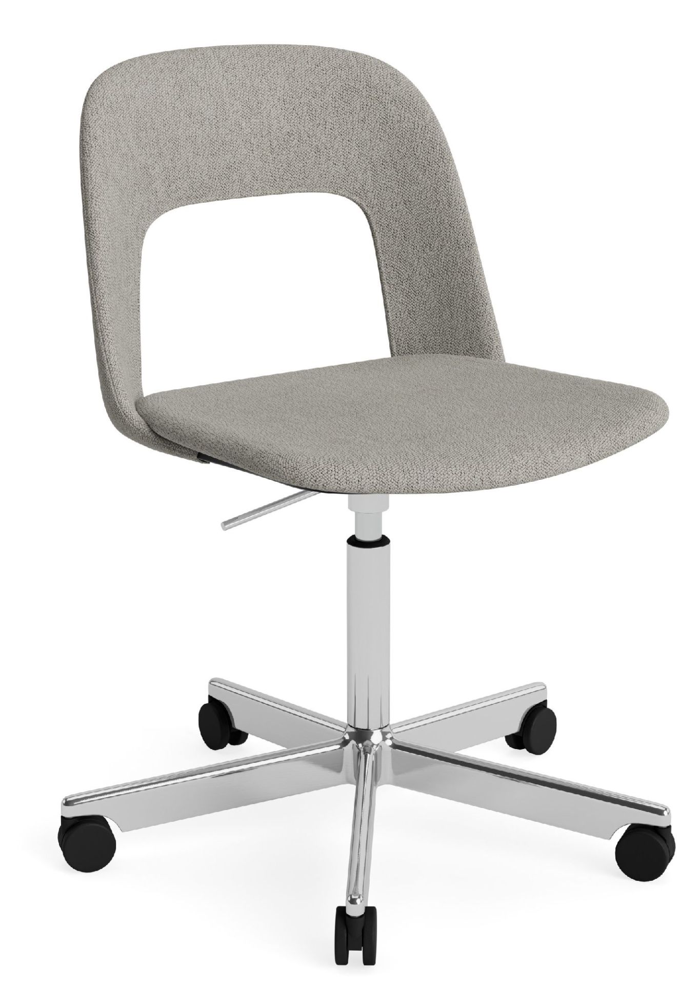 Layout Side Chair 144 5-Stern Drehfuß Stuhl Hay