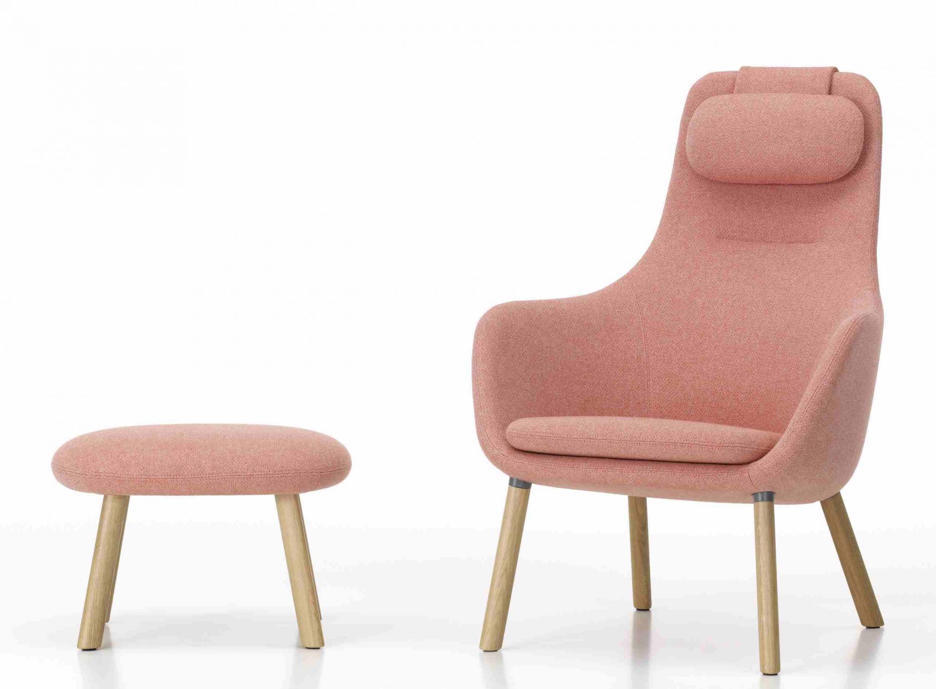 Hal Lounge Chair Sessel + Ottoman Sitzkissen lose Vitra