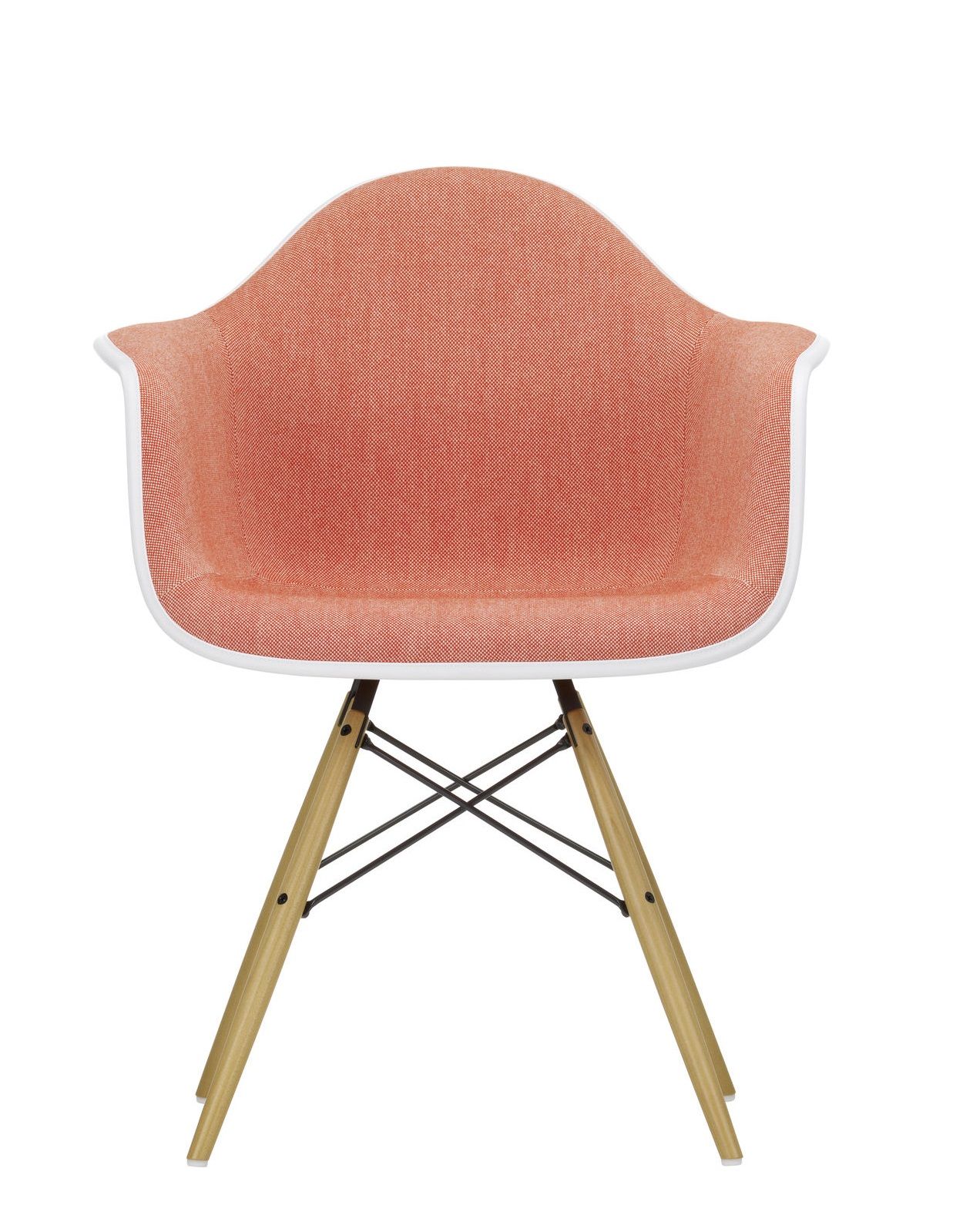 Eames Plastic Arm Chair DAW Stuhl Vollgepolstert Vitra