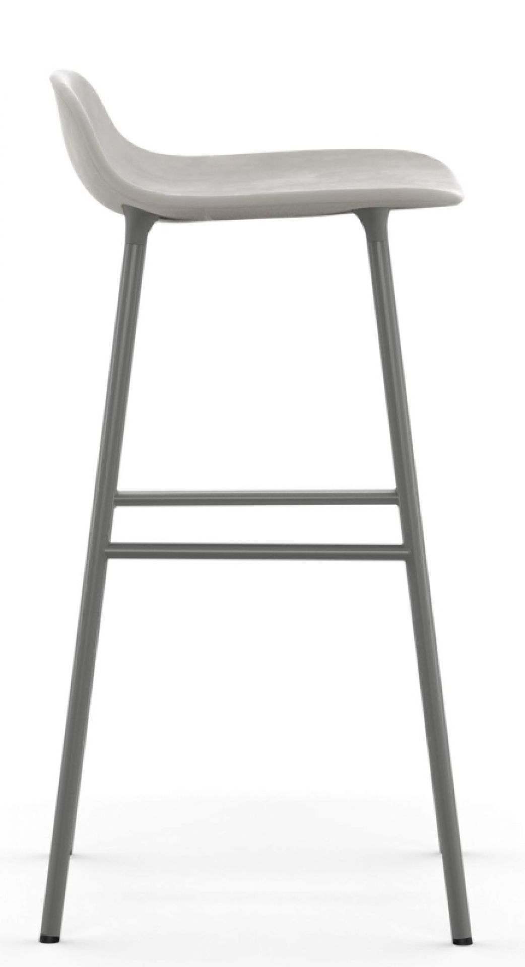 Form Barstool Barhocker H 75 cm Stahl Gepolstert Normann Copenhagen