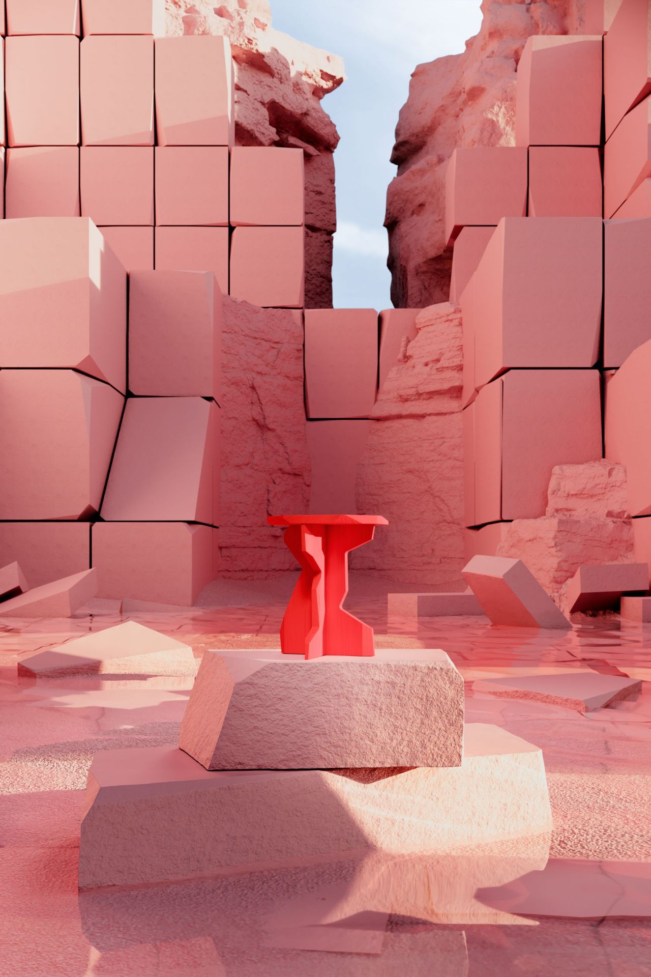 FELS Hocker Esche Out