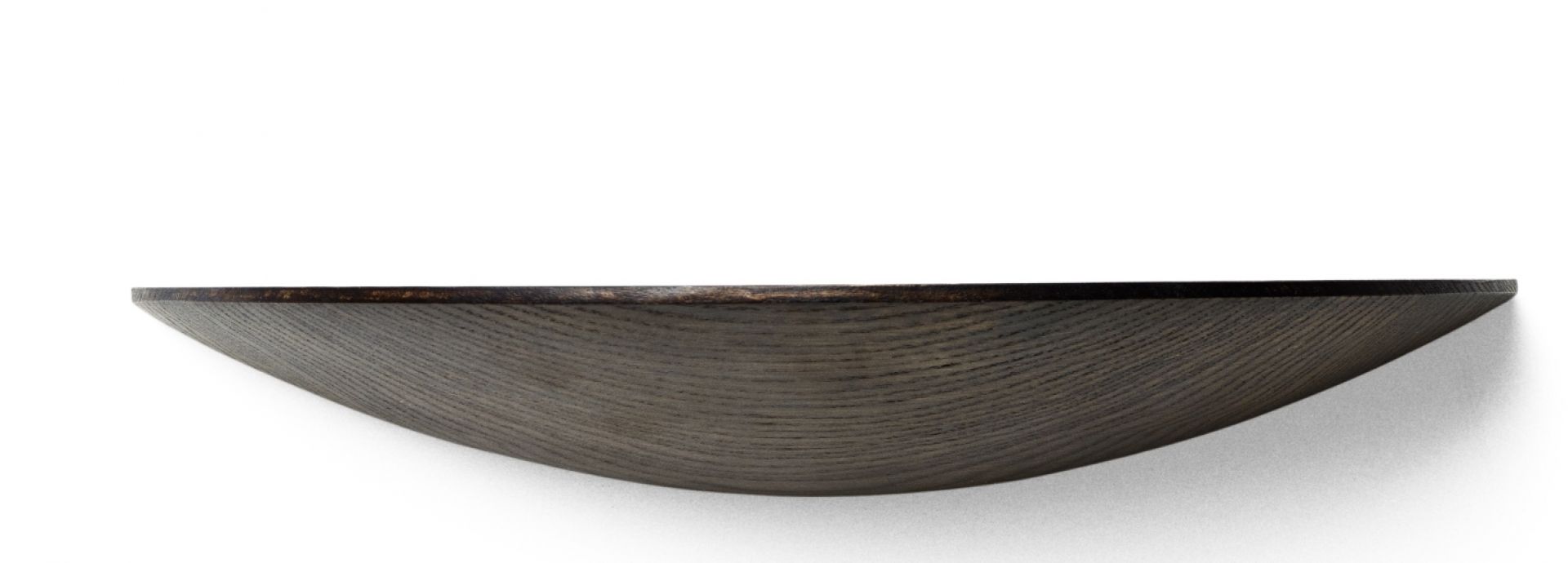 Gridy Fungi Regal, Medium, Audo, Eiche dunkel gebeizt, Wandregal für stilvolle Wohnraumgestaltung.