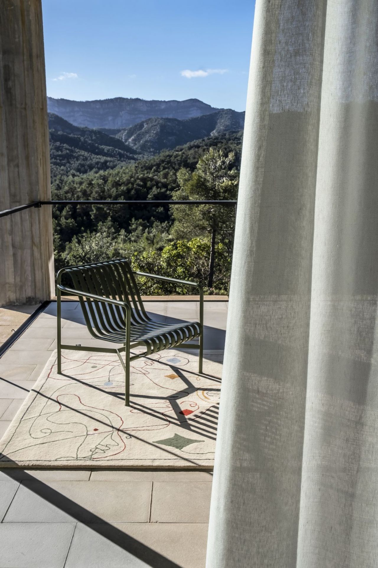 Silhouette Outdoor Teppich Nanimarquina