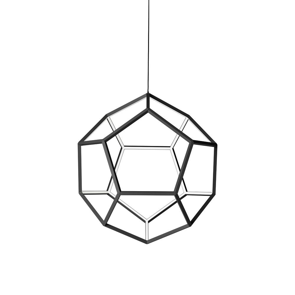 Dodeca Pendelleuchte von Japth: Moderne Hängelampe in Dodekaeder-Form, ideal für stilvolle Innenräume.