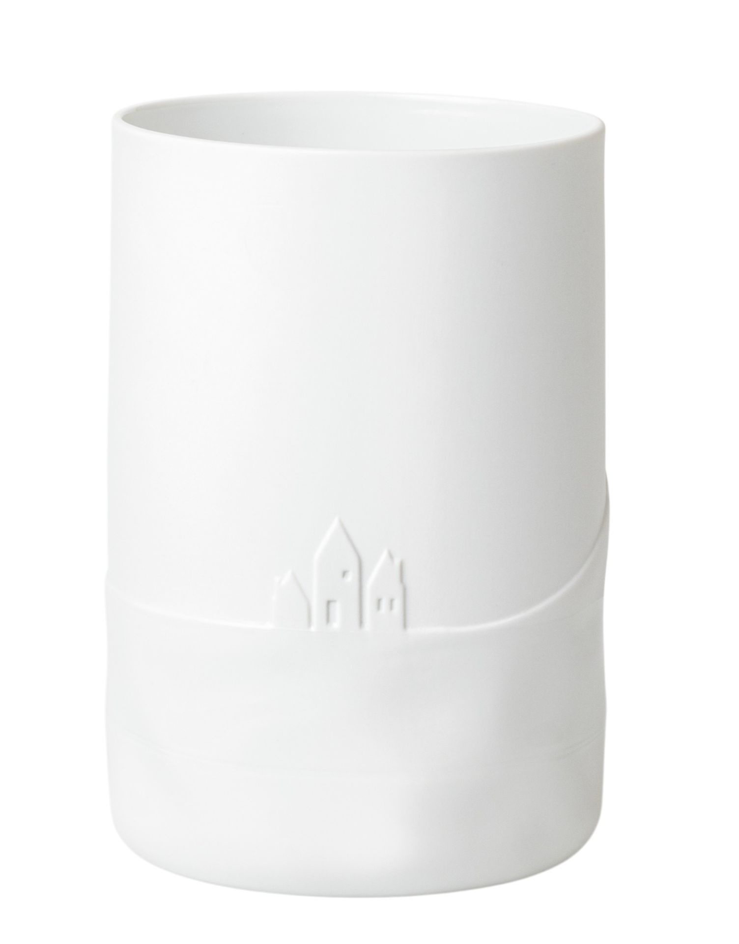 Schneetag Vase Hundeschlitten Räder