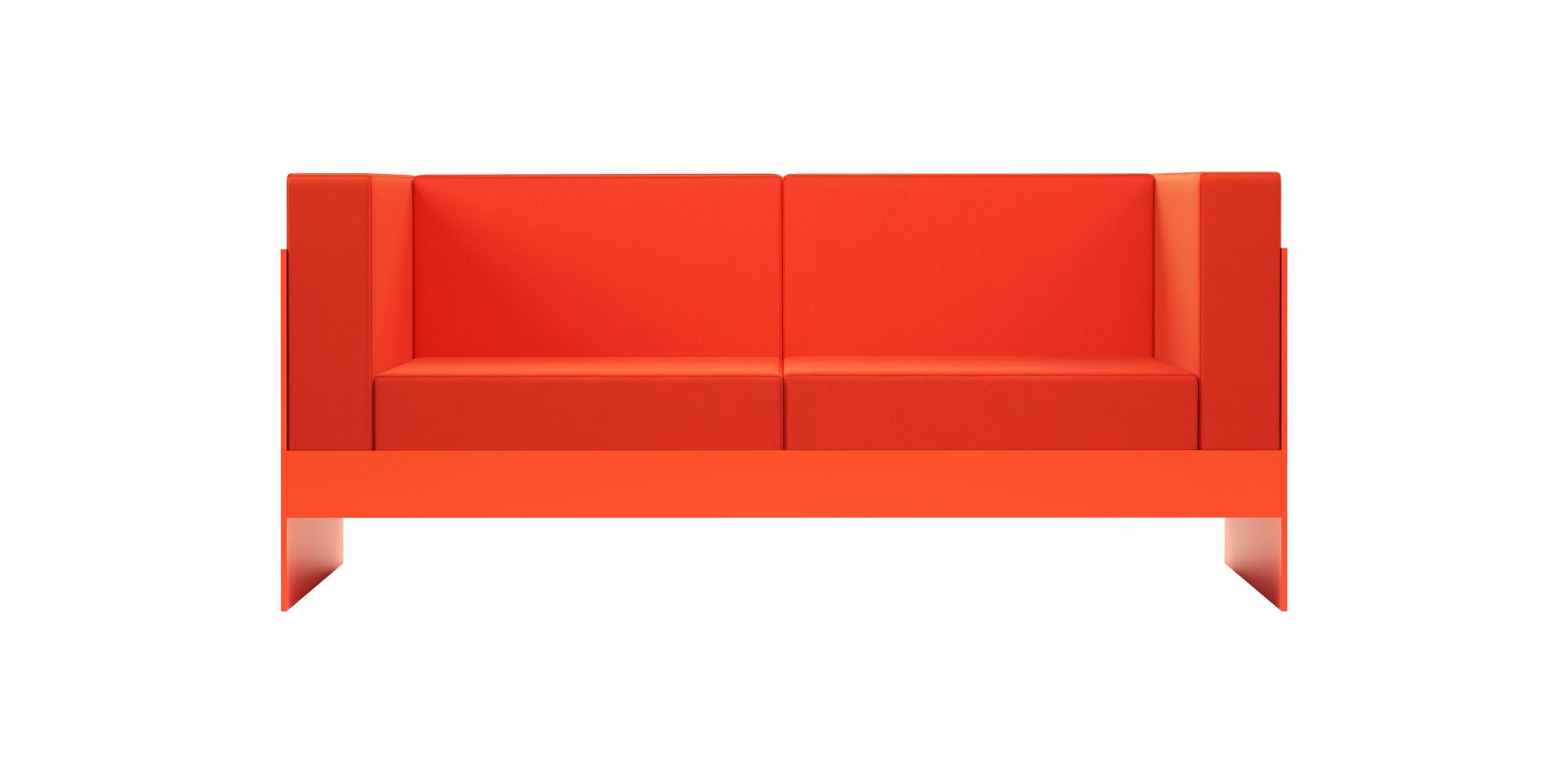 Standard Sofa 170x81x74 cm orange New Tendency