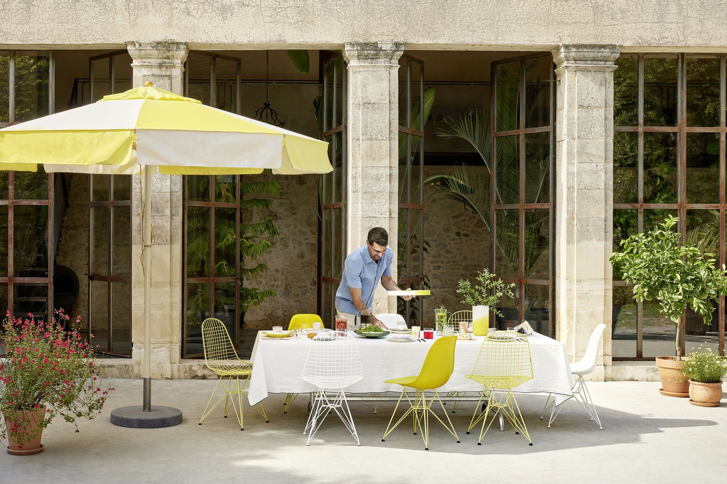 DKR Wire Chair Stuhl ungepolstert Vitra