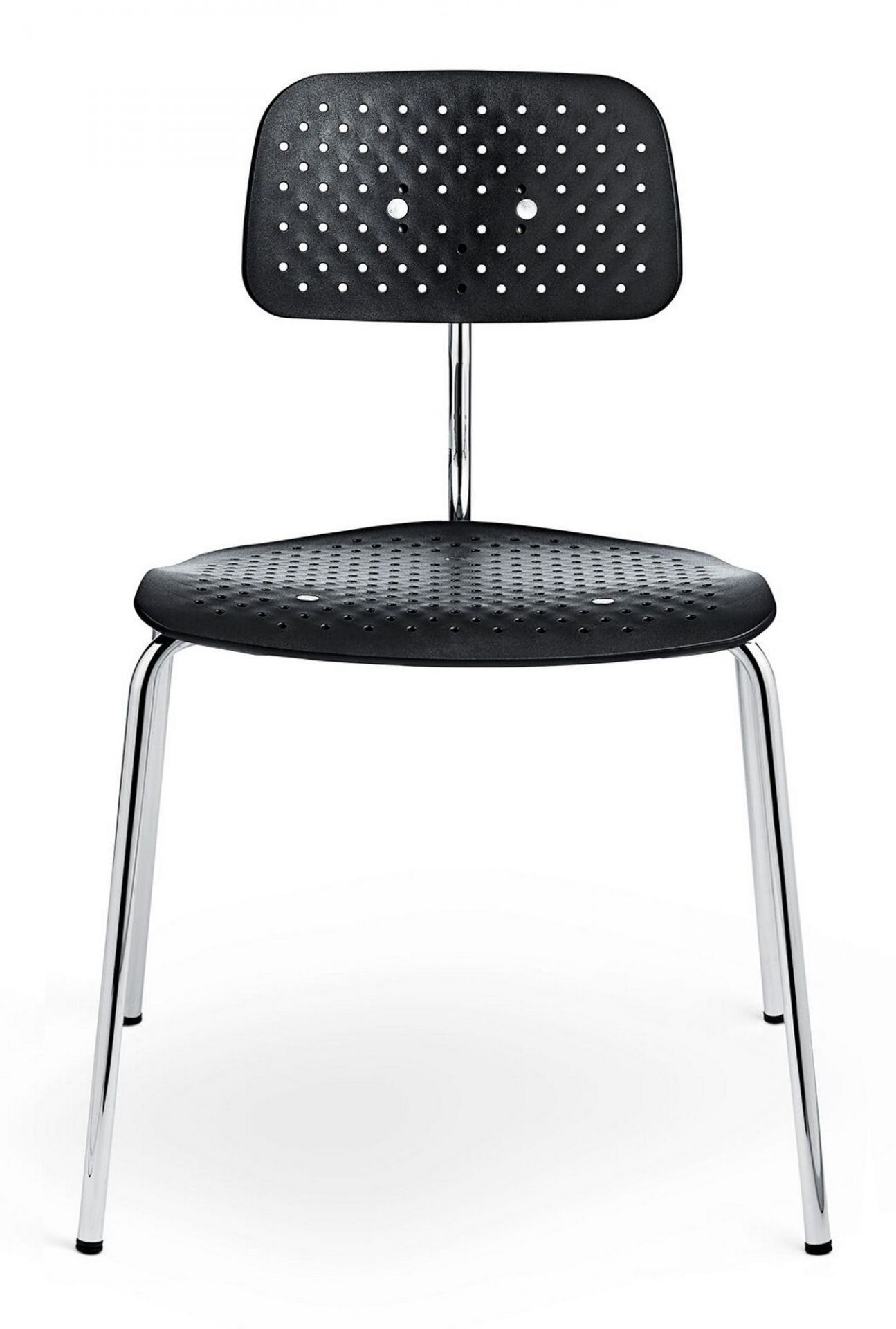 Kevi Air 2060 Stuhl mit Lochung Schwarz Montana EINZELSTÜCKE 