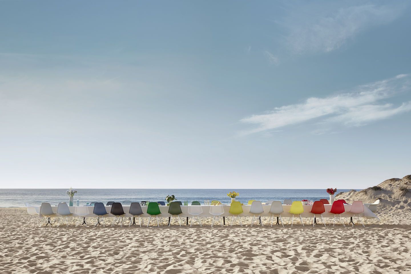 Eames Plastic Side Chair DSX Stuhl Vitra