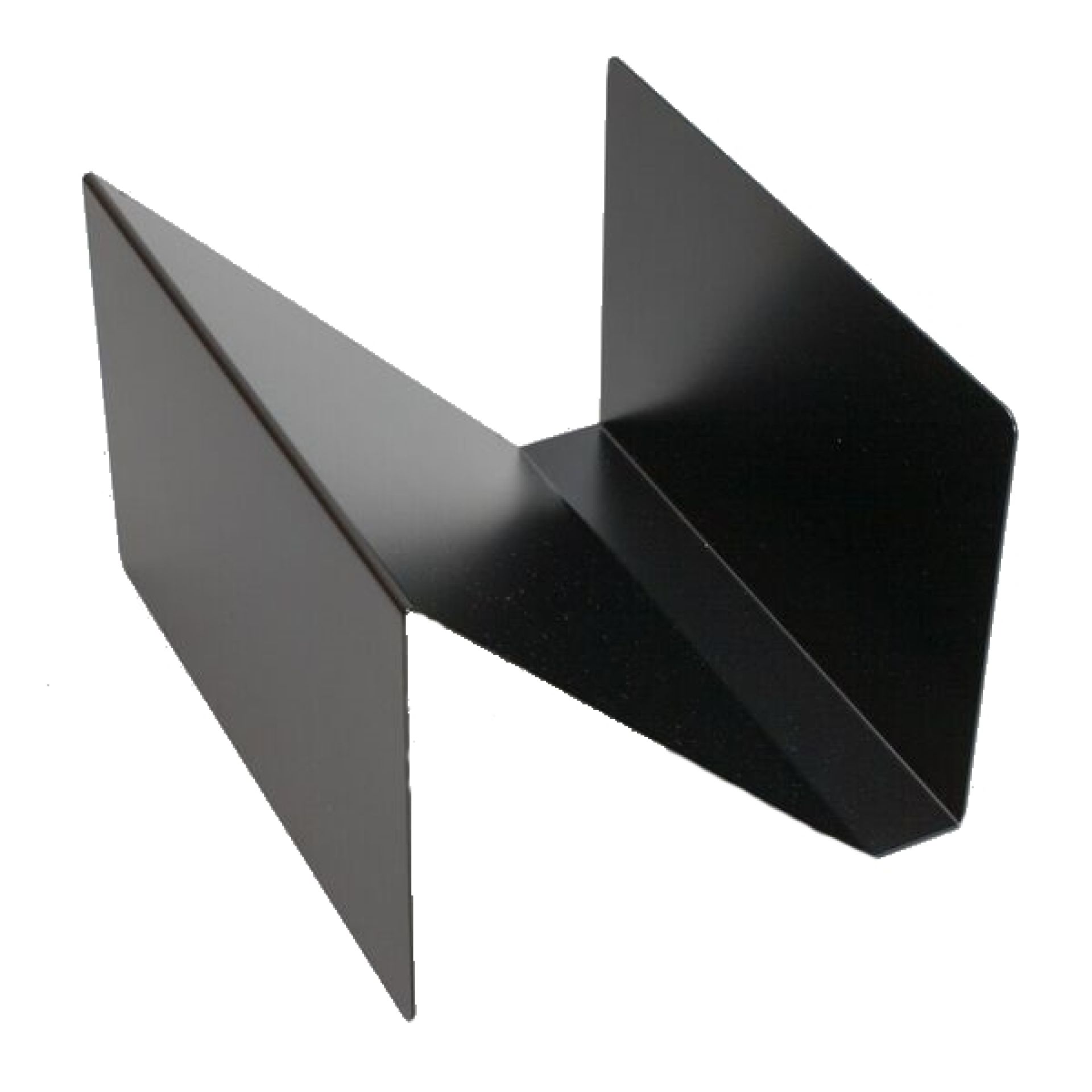 Schwarzer ZS01 L Zeitungsständer Stadie aus Metall, moderner Zeitschriftenhalter für Wohnzimmer und Büro.