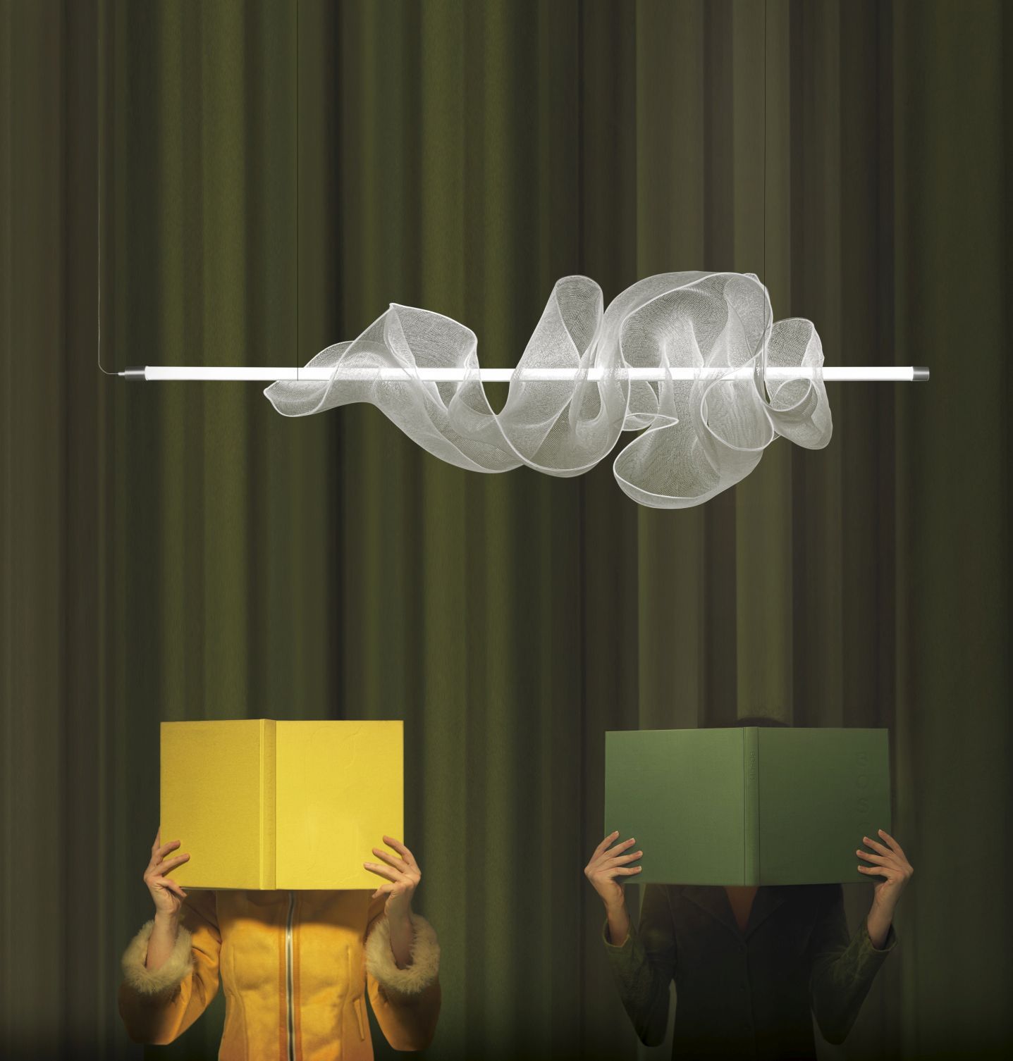 The Cloud Pendelleuchte Short L100cm LZF Lamps