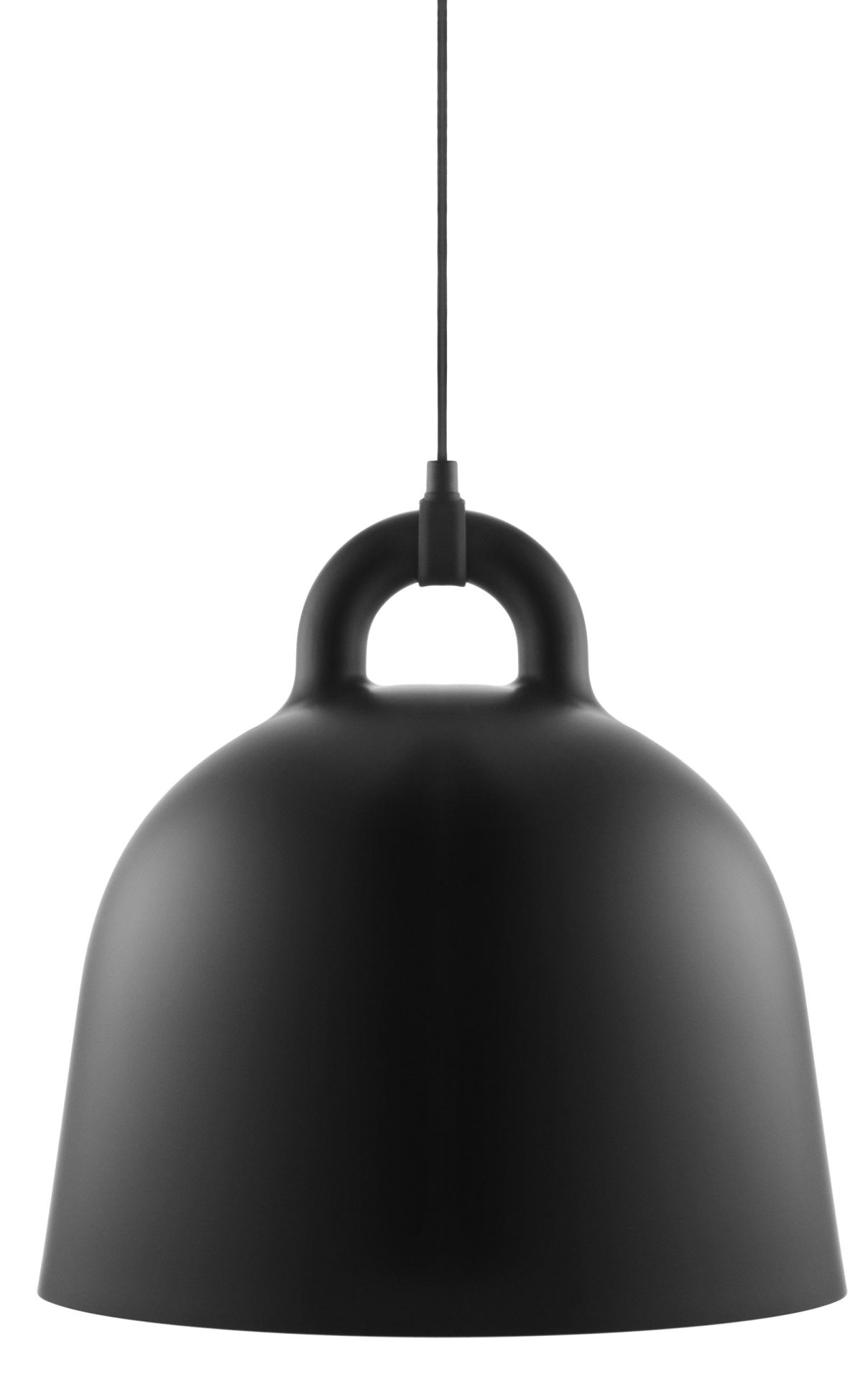 Bell Lamp Hängeleuchte Normann Copenhagen Schwarz Ø 42 cm