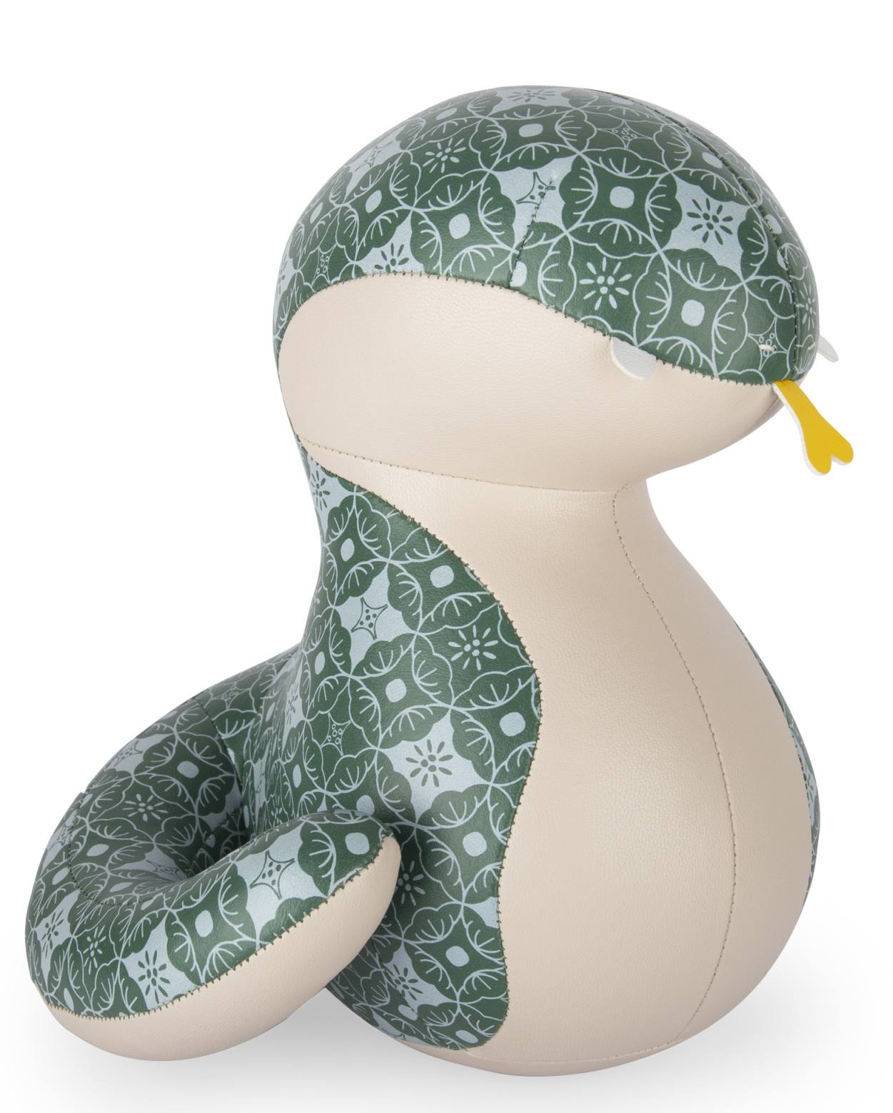 Buchstütze Snake Nick Grün (May Prosperity Blossom) / Weizen Züny