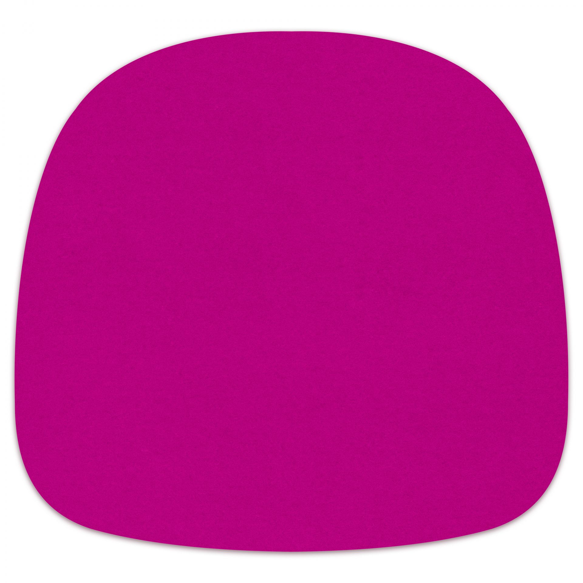 Pinke Filz Sitzauflage für About A Chair AAC22 von Hey Sign, EINZELSTÜCK. Stuhlauflage aus Filz.