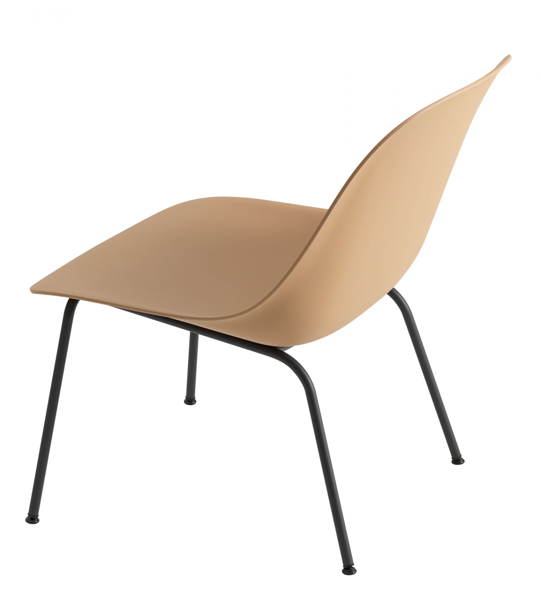 Fiber Lounge Chair Tube Base Stuhl Muuto