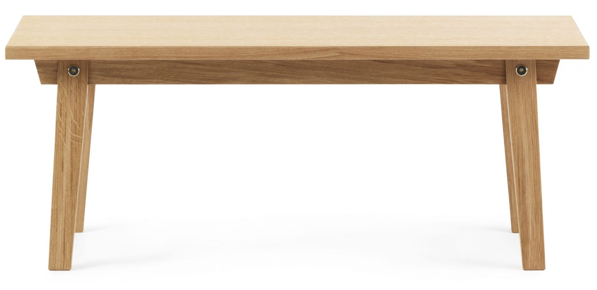 Slice Coffee Table von Normann Copenhagen aus hellem Eichenholz, moderner Couchtisch.