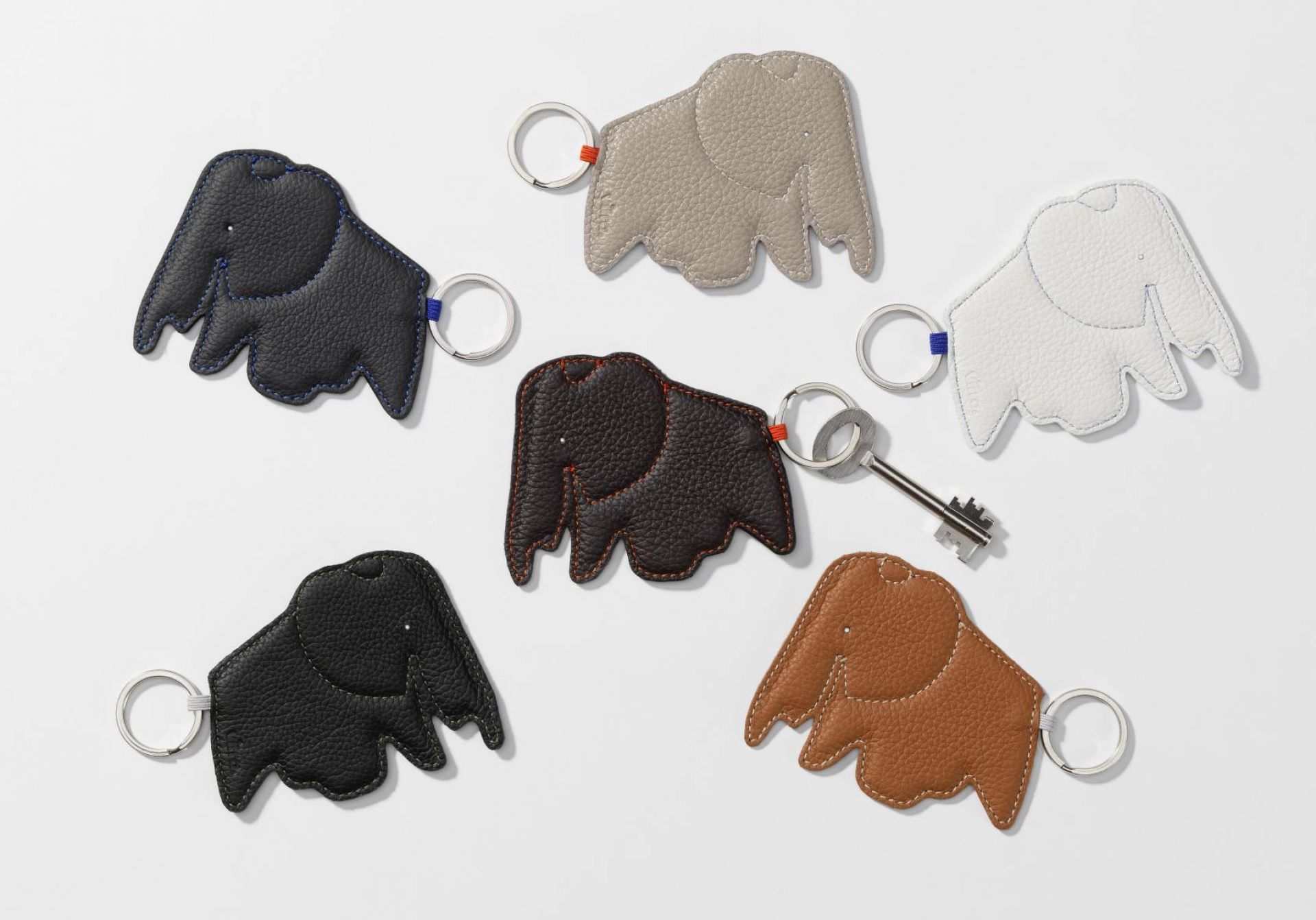 Keyring Schlüsselanhänger Elephant Vitra | | 21512606 Asphalt VITRA