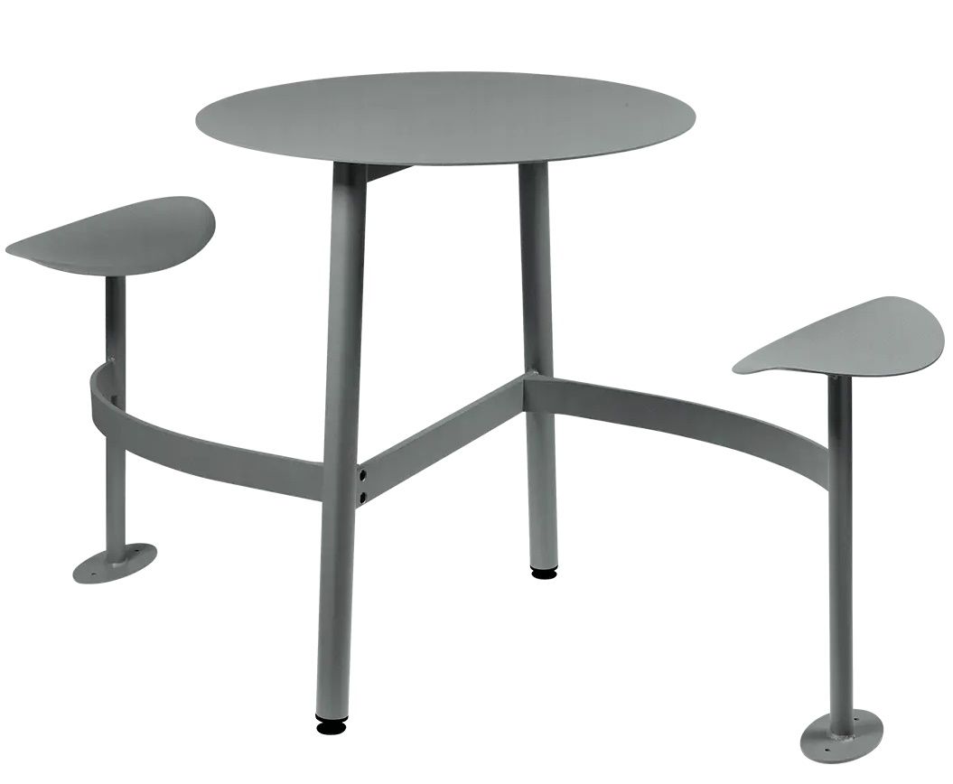 Bolder 2-Sitzer-Tisch mit Sitzflächen Outdoor Fermob